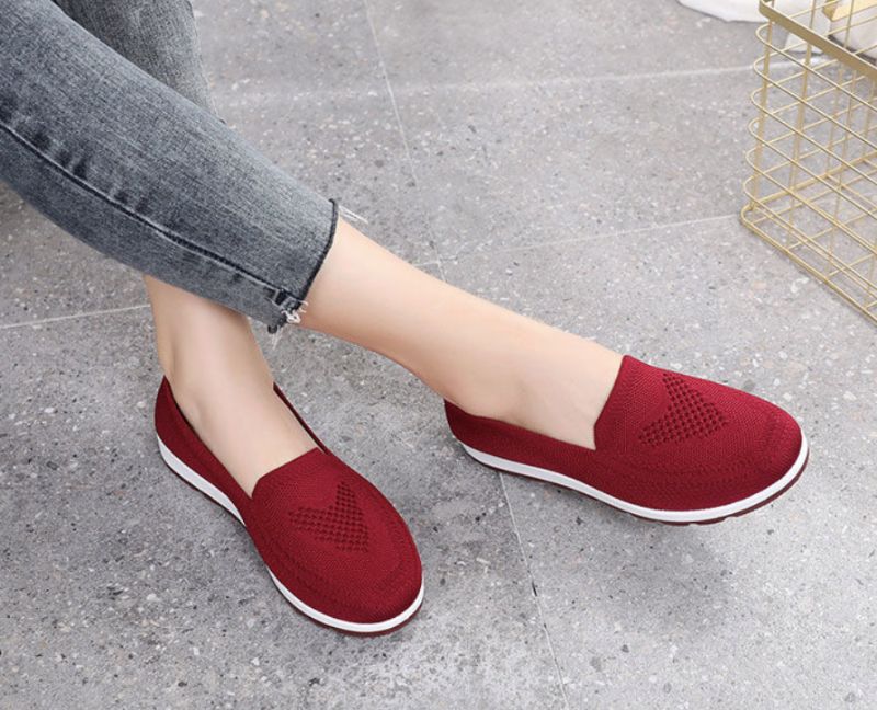 Isaura Dames Loafer Schoenen - Paars