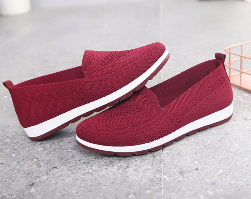 Isaura Dames Loafer Schoenen - Paars
