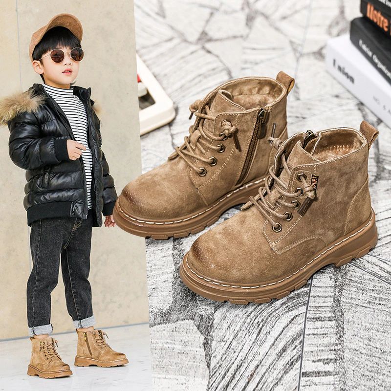 Isidro Jongens Winterlaarzen - Khaki