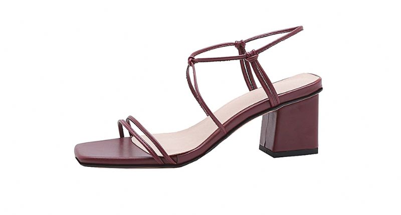 Italy Sandalen - Wijn rood