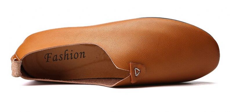 Ivone Heren Loafers Casual Schoenen - Bruin