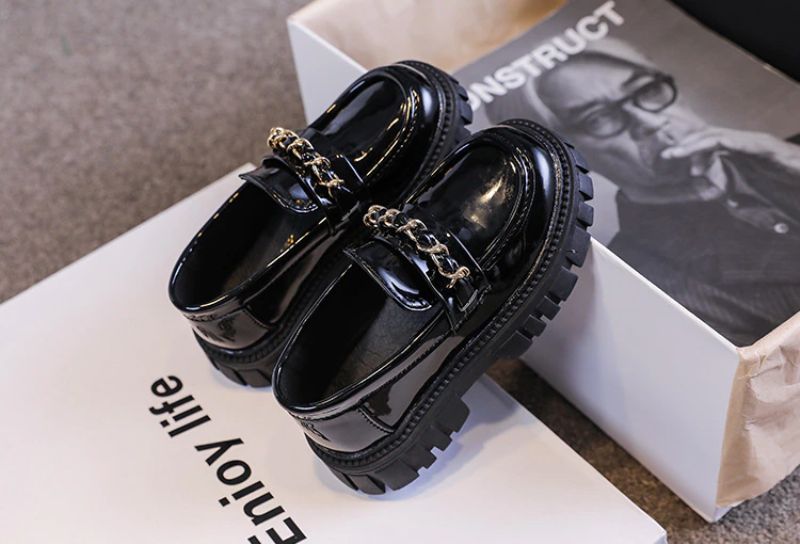 Ivy Meisjes Schoolschoenen - Zwart
