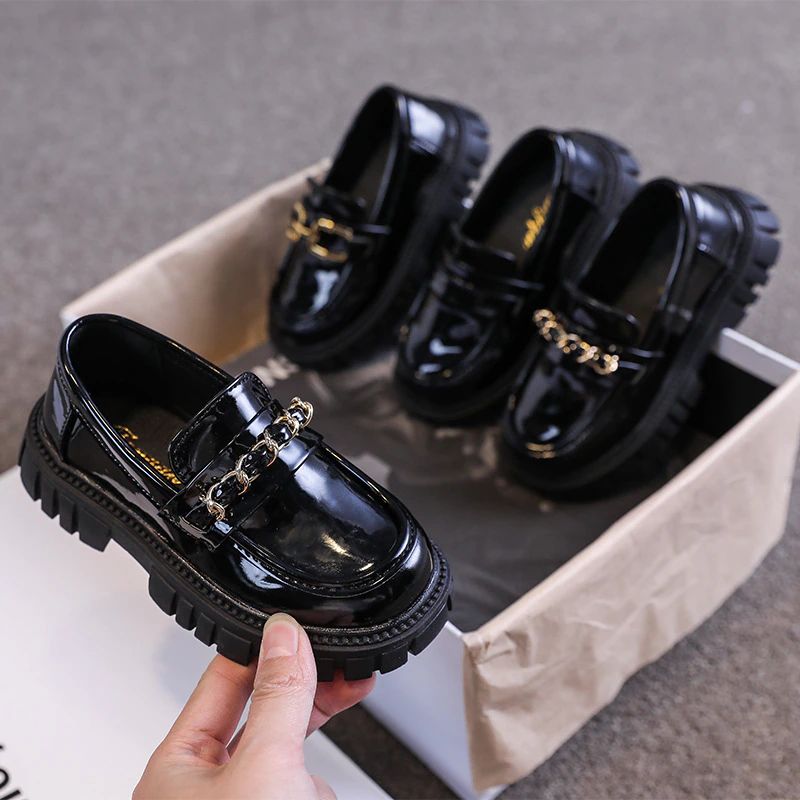 Ivy Meisjes Schoolschoenen - Zwart