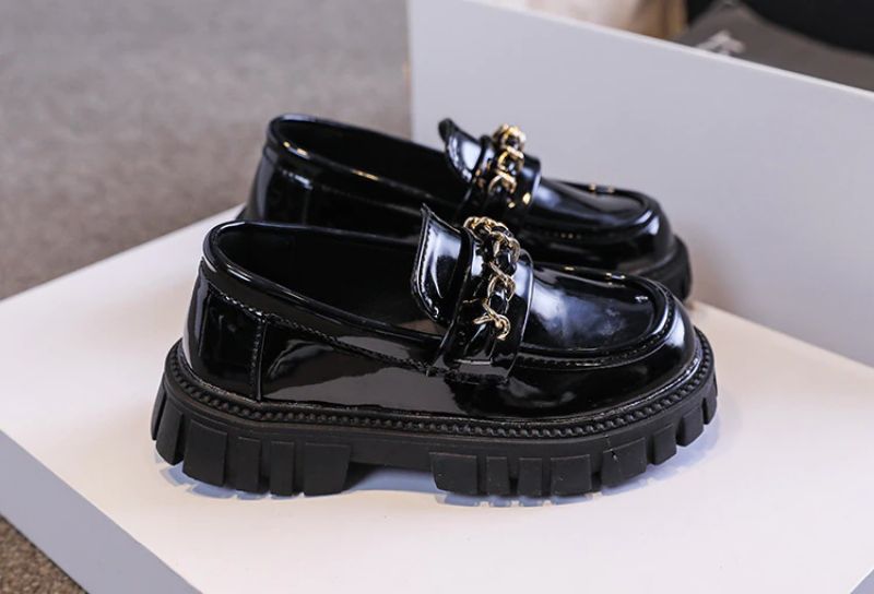 Ivy Meisjes Schoolschoenen - Zwart