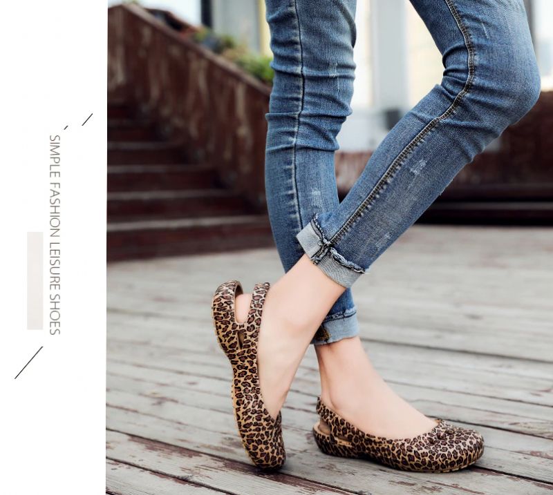Iza Dames Slip-on Platte Ademende Zomerschoenen - Beige
