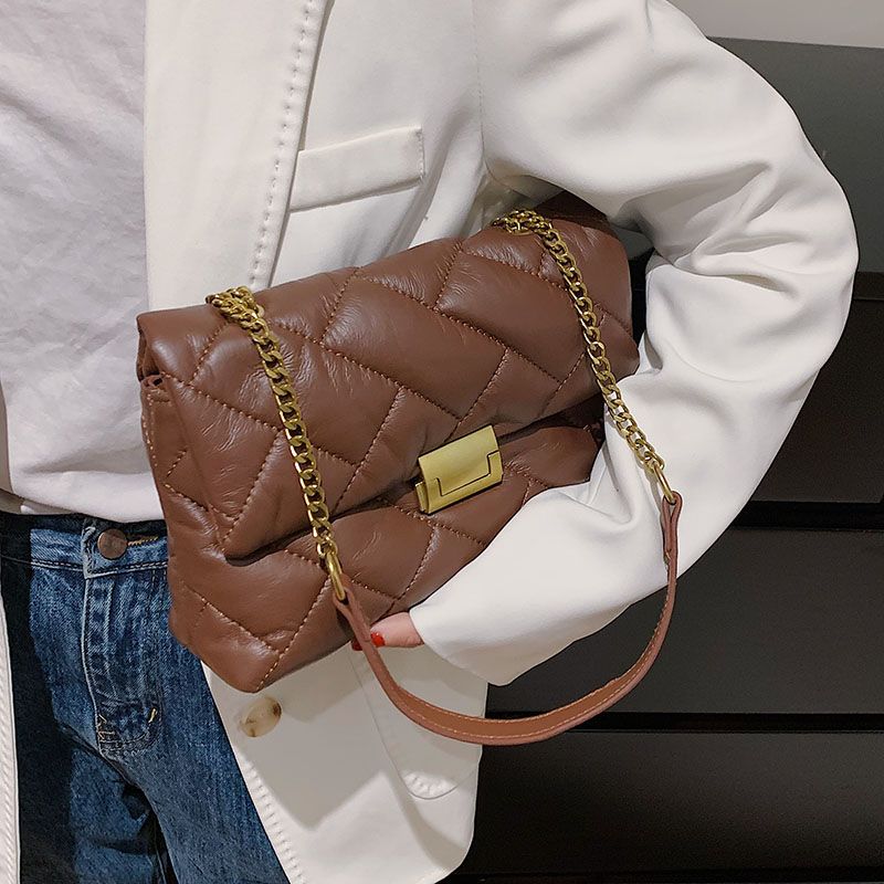Izual Dames Ketting Schouder Handtas - Zwart