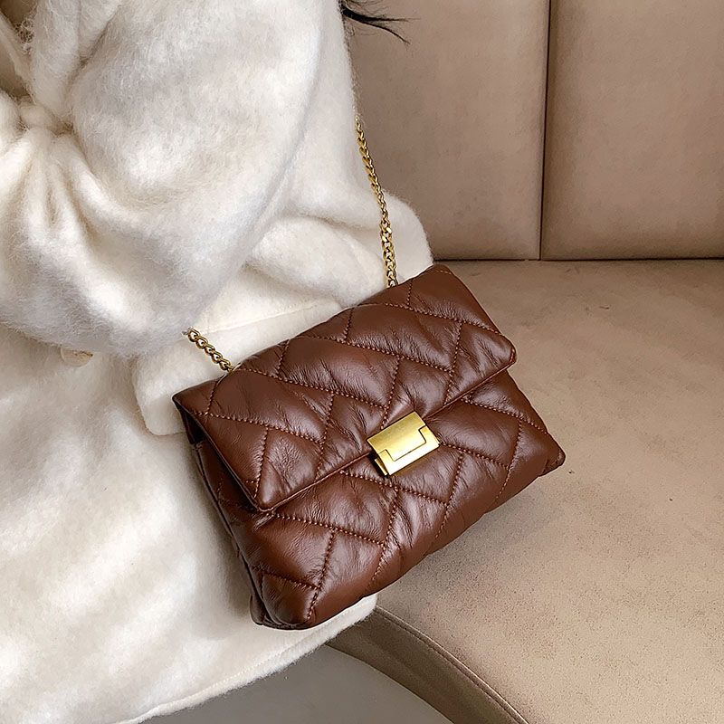 Izual Dames Ketting Schouder Handtas - Zwart