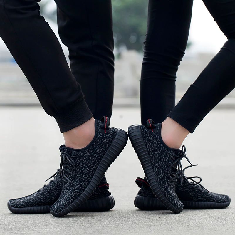 Jada Dames Mesh Ademende Sneaker - Zwart