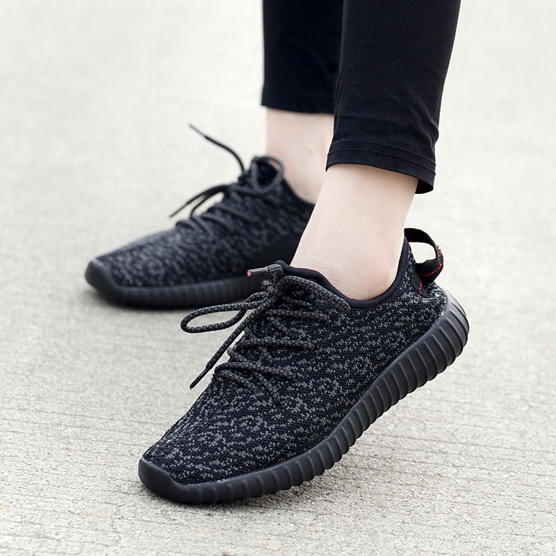 Jada Dames Mesh Ademende Sneaker - Zwart