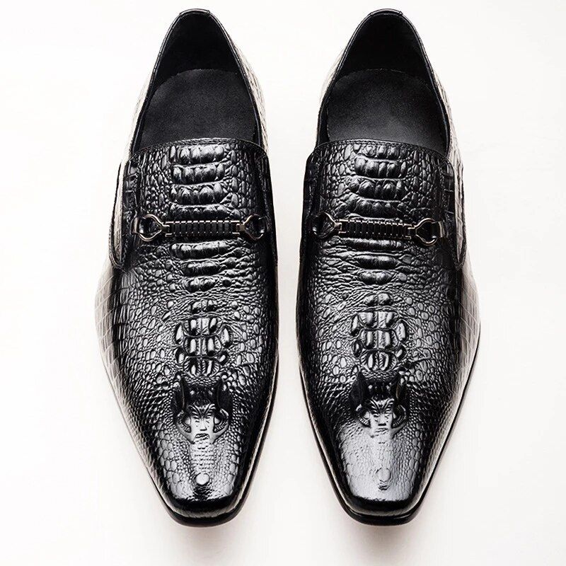 Jadon Heren Loafer Dress Schoenen - Koffie