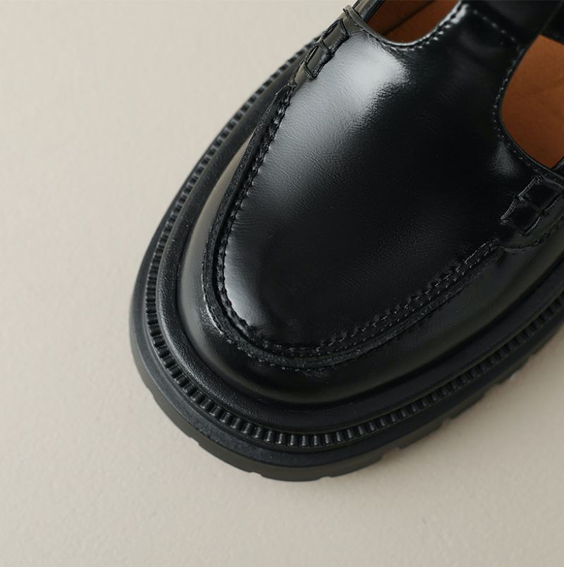 Jagdai Dames Platform Schoenen - Bruin