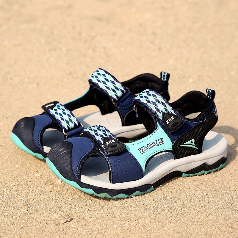 Jaimez Unisex Kids Outdoor Sandalen - Marineblauw