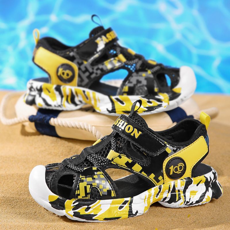 Jaimez Unisex Kids Outdoor Sandalen - Marineblauw