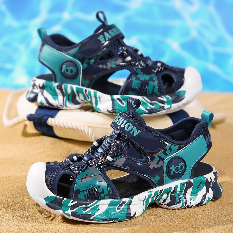 Jaimez Unisex Kids Outdoor Sandalen - Marineblauw