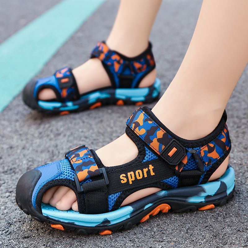 Jaimez Unisex Kids Outdoor Sandalen - Marineblauw