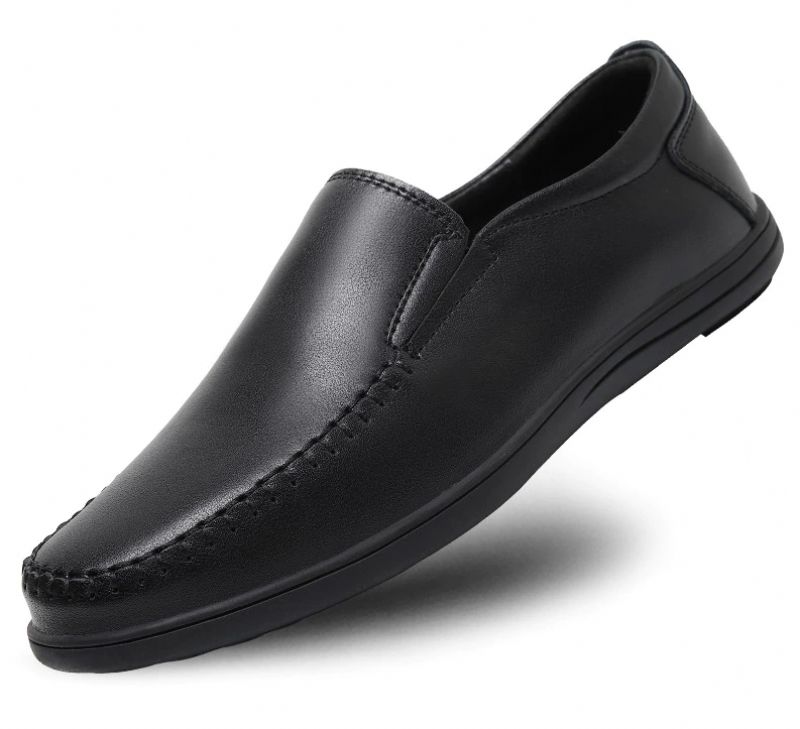Jake Heren Loafers Geklede Schoenen - Zwart