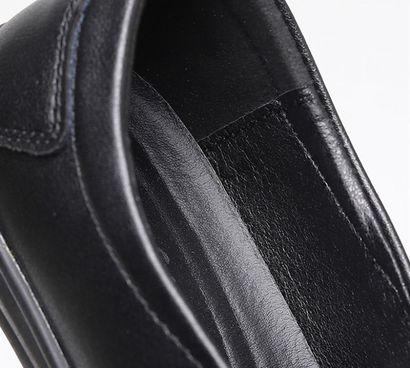 Jake Heren Loafers Geklede Schoenen - Zwart