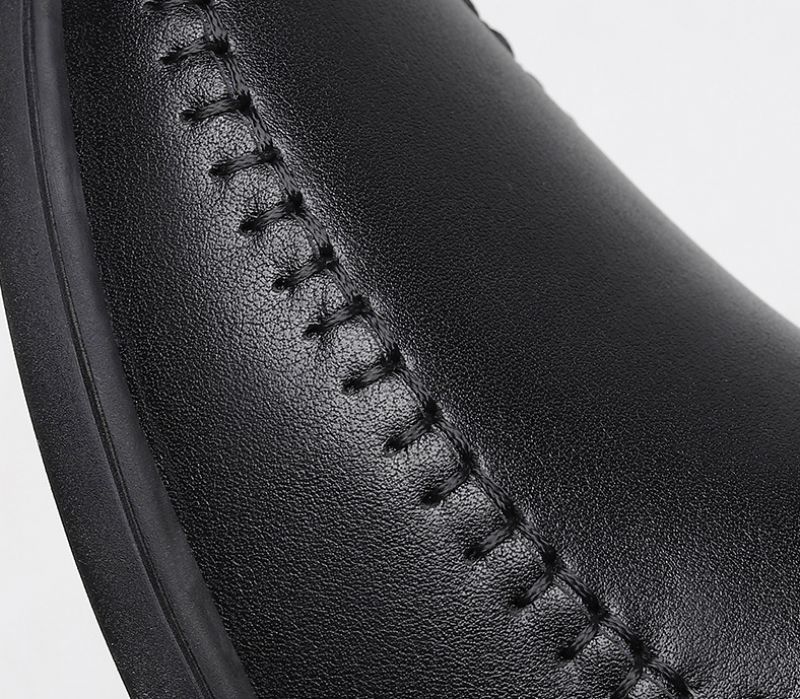 Jake Heren Loafers Geklede Schoenen - Zwart