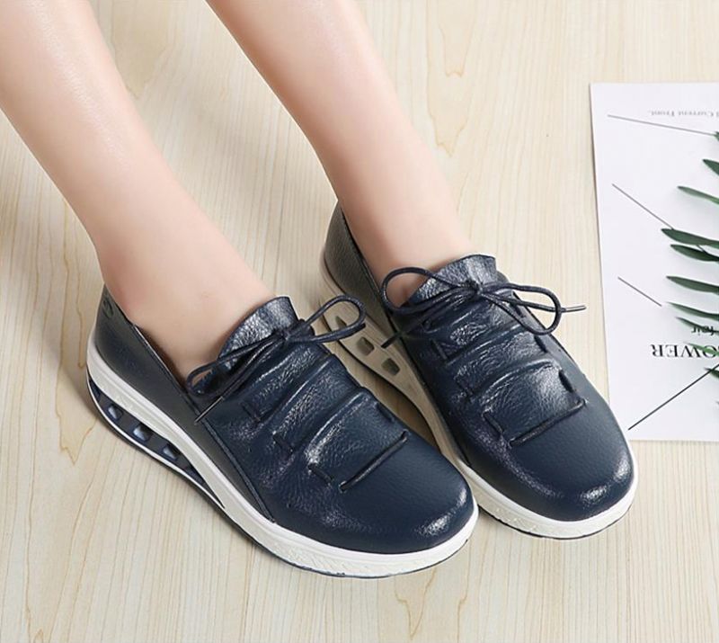 Jame Dames Platform Schoenen - Wit