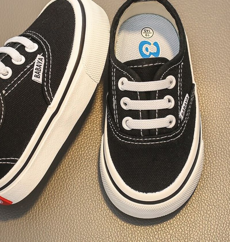 Jami Unisex Casual Sneaker Voor Kinderen - Zwart