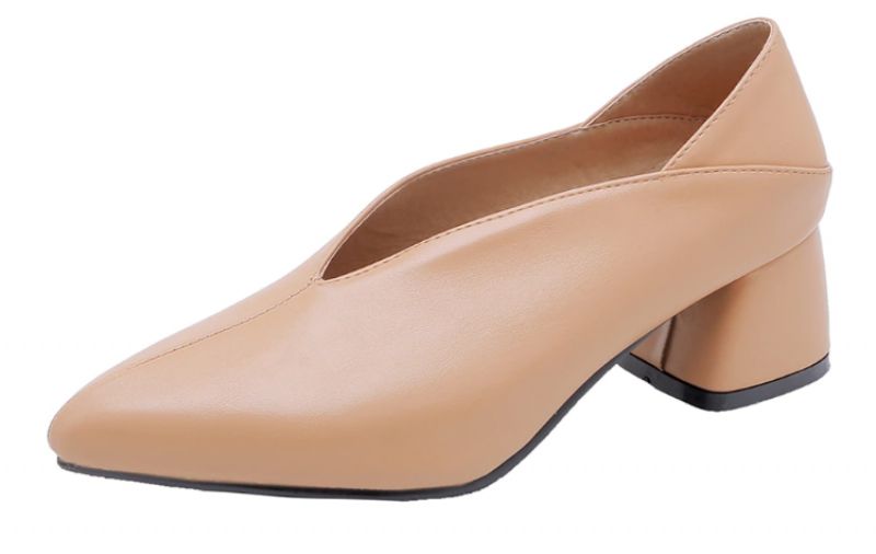 Janza Dames Zwarte Pumps Schoenen - Zwart