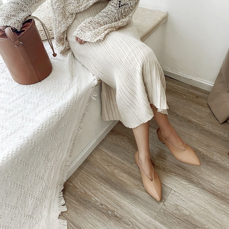 Janza Dames Zwarte Pumps Schoenen - Zwart