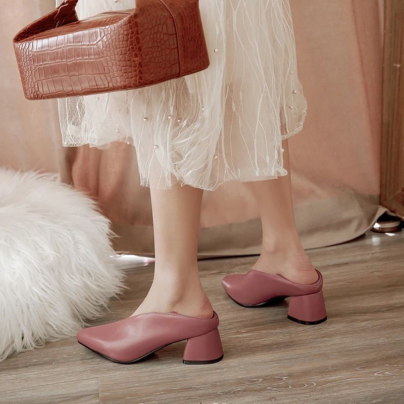 Janza Dames Zwarte Pumps Schoenen - Zwart