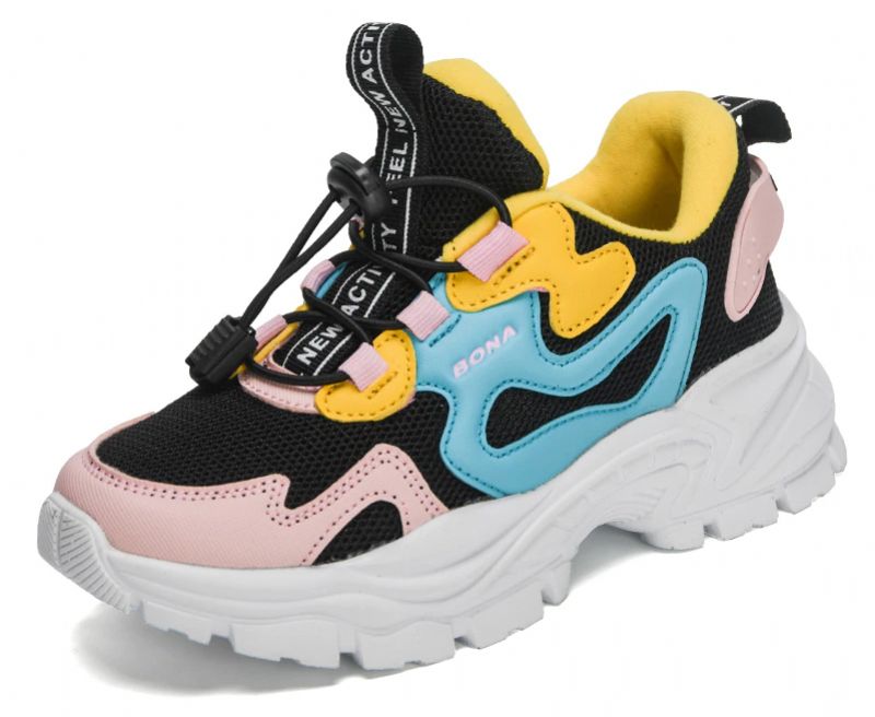 Jara Unisex Kinderschoenen Hardloopschoenen - Zwart