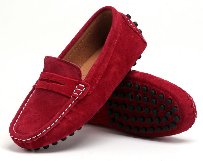 Jared Jongens Loafer Casual Schoenen - Rood