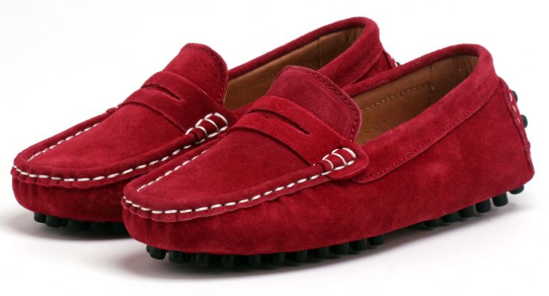 Jared Jongens Loafer Casual Schoenen - Rood