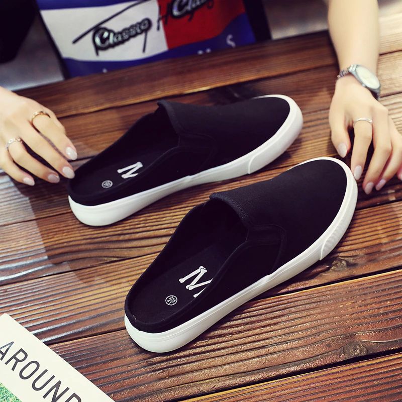 Jarrad Heren Mule Casual Schoenen - Zwart