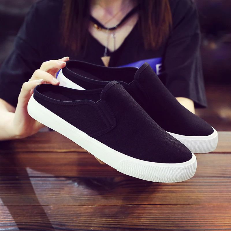 Jarrad Heren Mule Casual Schoenen - Zwart