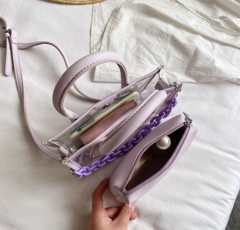 Jasmine Dames Handtas - Paars