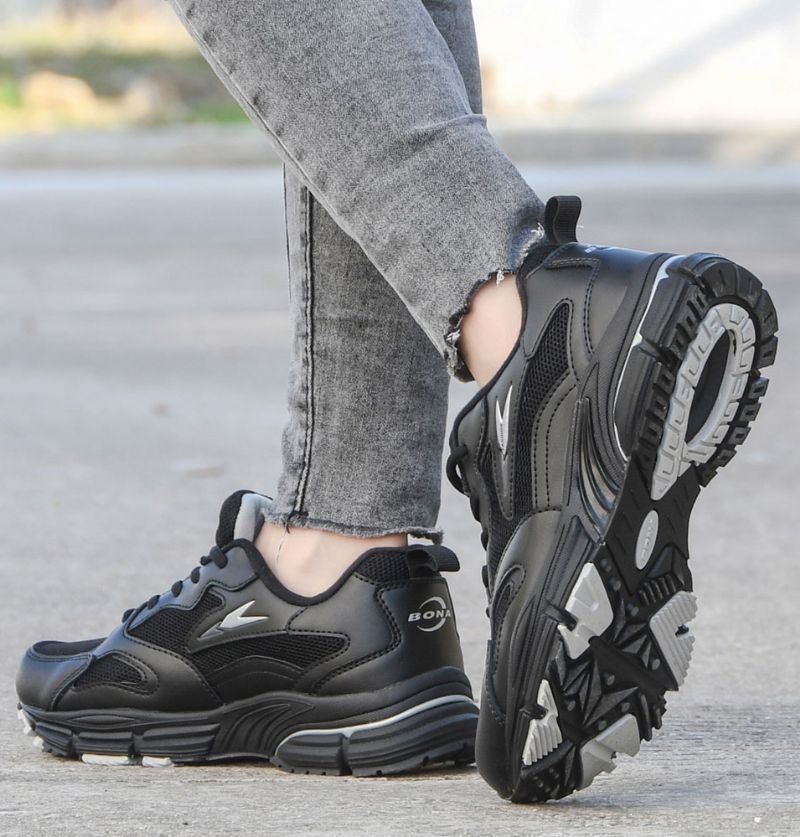 Jason Herenmode Sneaker - Zwart