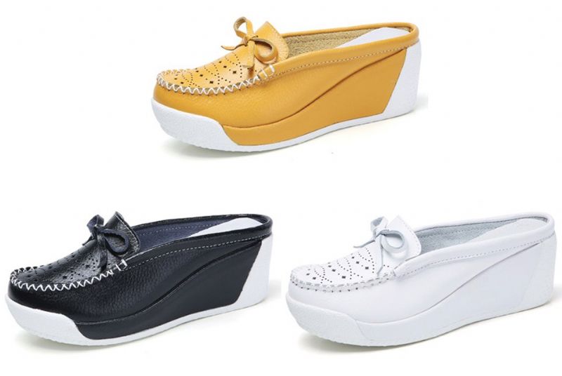 Jassir Dames Wedges - Geel
