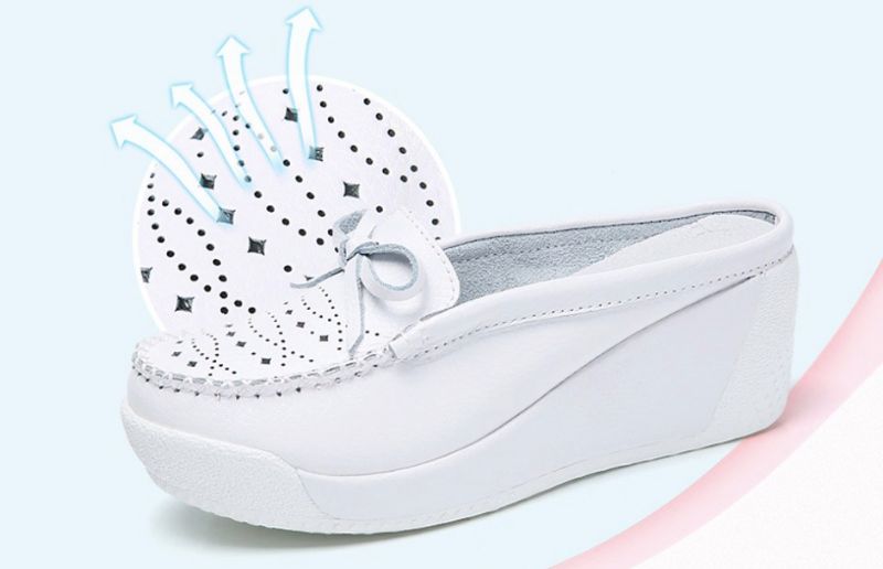 Jassir Dames Wedges - Geel