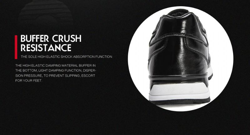 Javi Heren Casual Sneakers - Zwart
