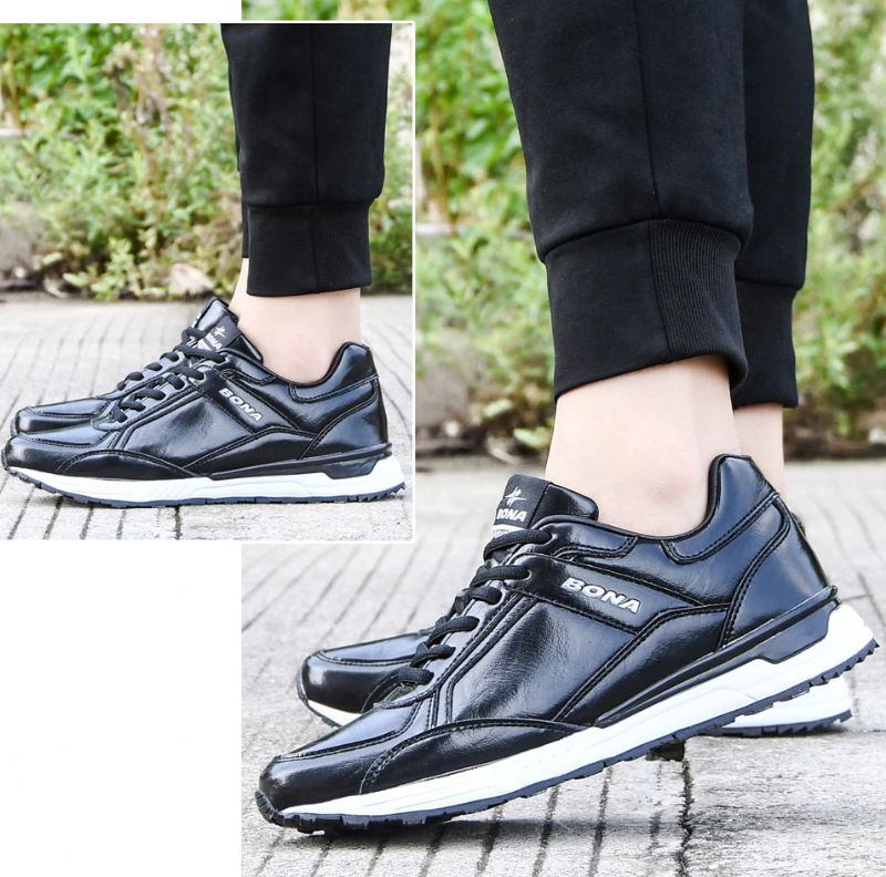 Javi Heren Casual Sneakers - Zwart