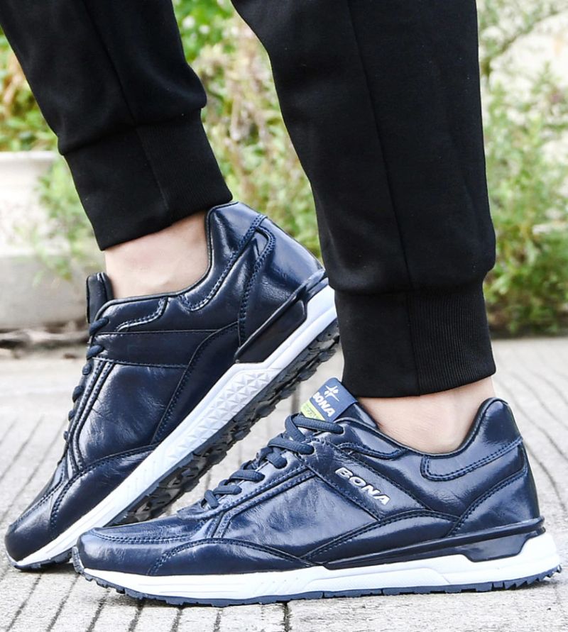 Javi Heren Casual Sneakers - Zwart