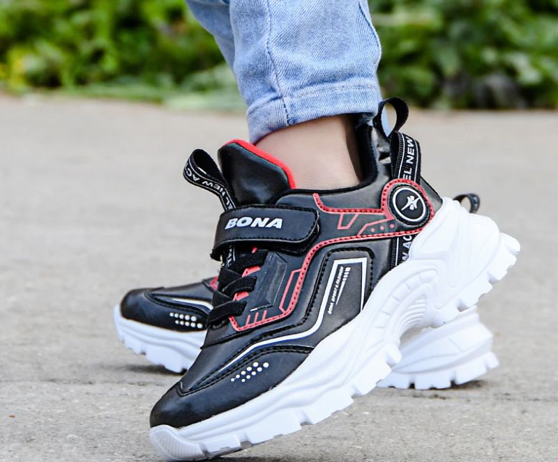 Javier Jongens Fashion Sneaker - Zwart