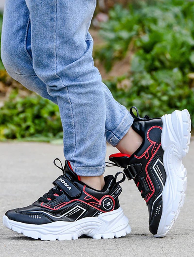 Javier Jongens Fashion Sneaker - Zwart