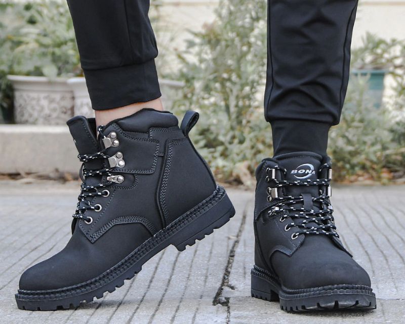 Jaxon Heren Snow Boots - Zwart