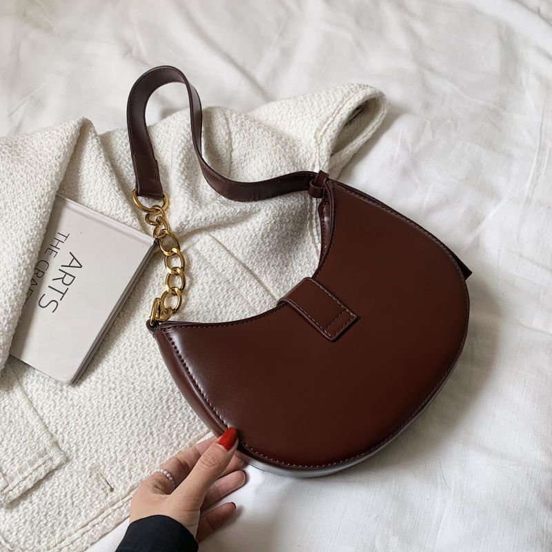 Jaxyn Dames Leren Crossbody Handtas - Zwart 