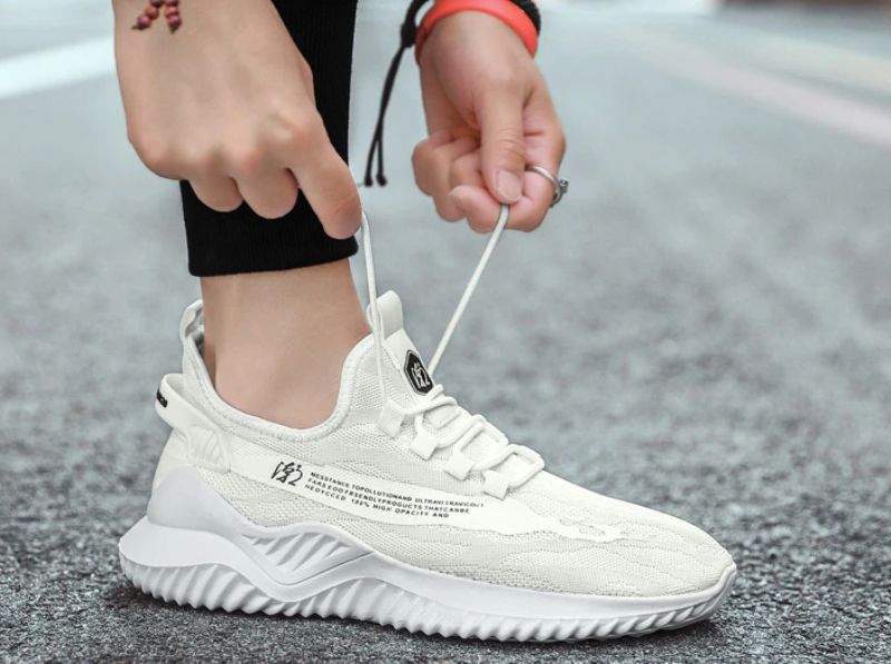 Jay Heren Luxe Sneakers - Zwart