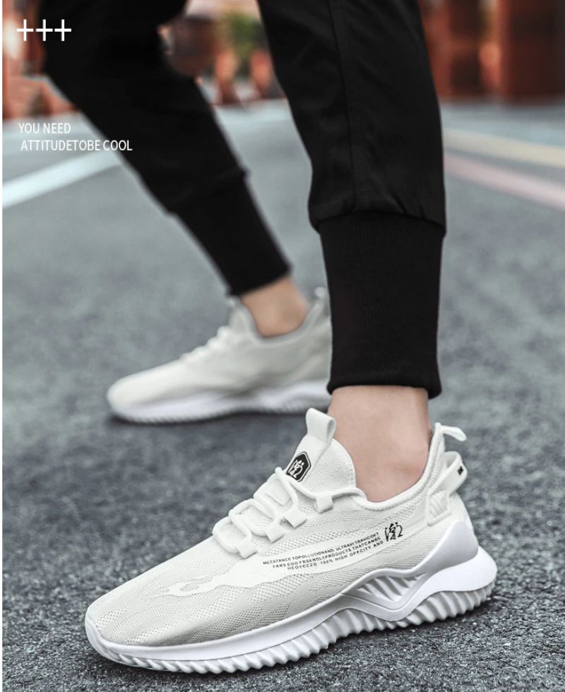 Jay Heren Luxe Sneakers - Zwart