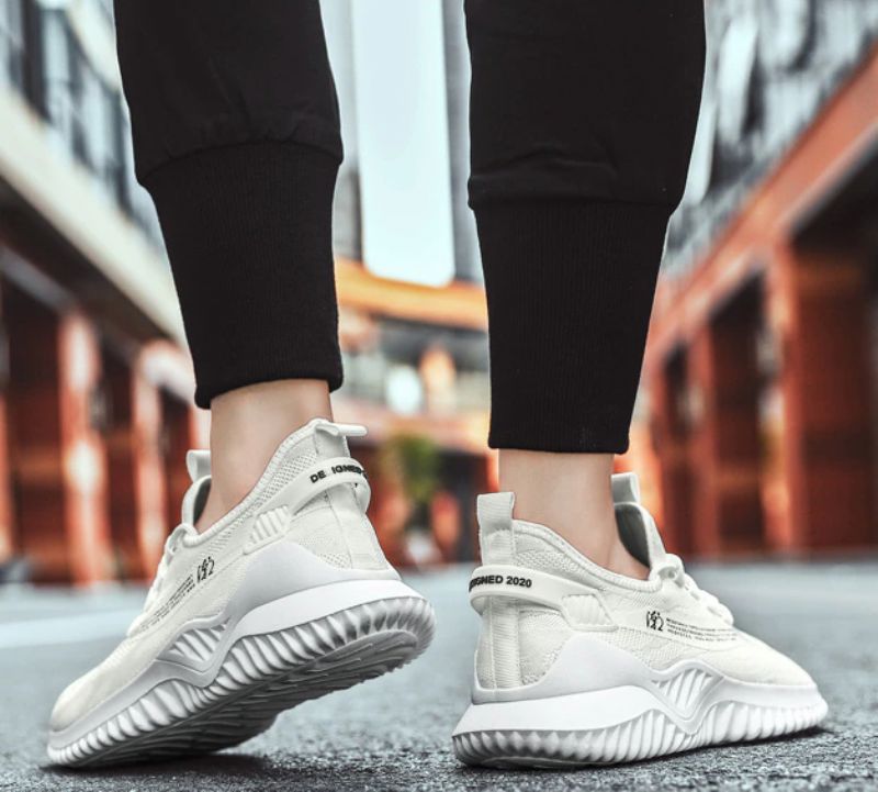 Jay Heren Luxe Sneakers - Zwart