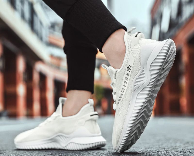 Jay Heren Luxe Sneakers - Zwart