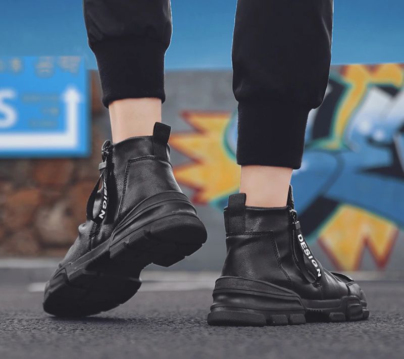 Jayden Herenmode Sneakers - Zwart