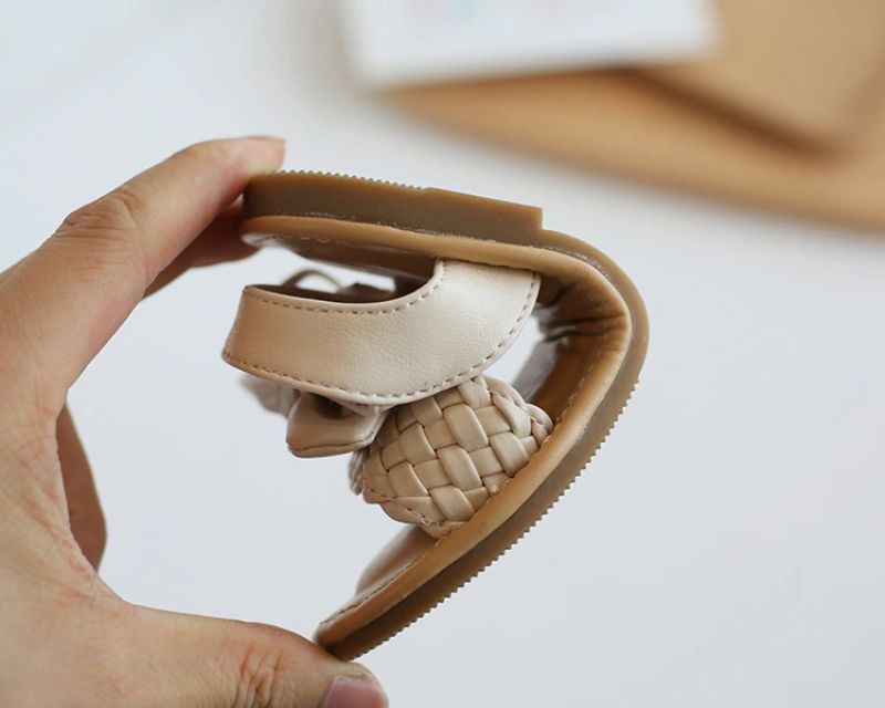 Jean Meisjes Casual Sandaal - Zwart