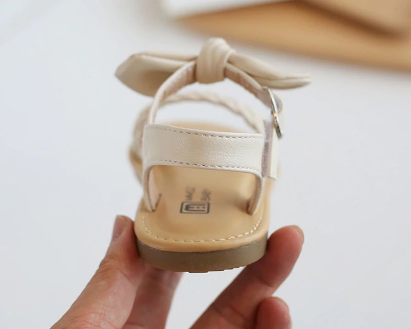 Jean Meisjes Casual Sandaal - Zwart